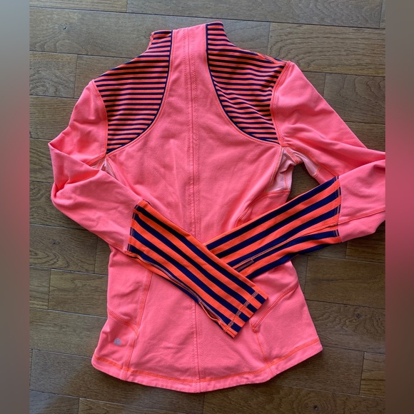 🍋LULULEMON FORME JACKET-LIGHT FLARE/CLASSIC STRIPE INKWELL-4🍋 - Picture 6 of 15